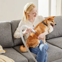 Professional Pet Grooming Clippers with 2.5L Cup, 3 Suction Modes
