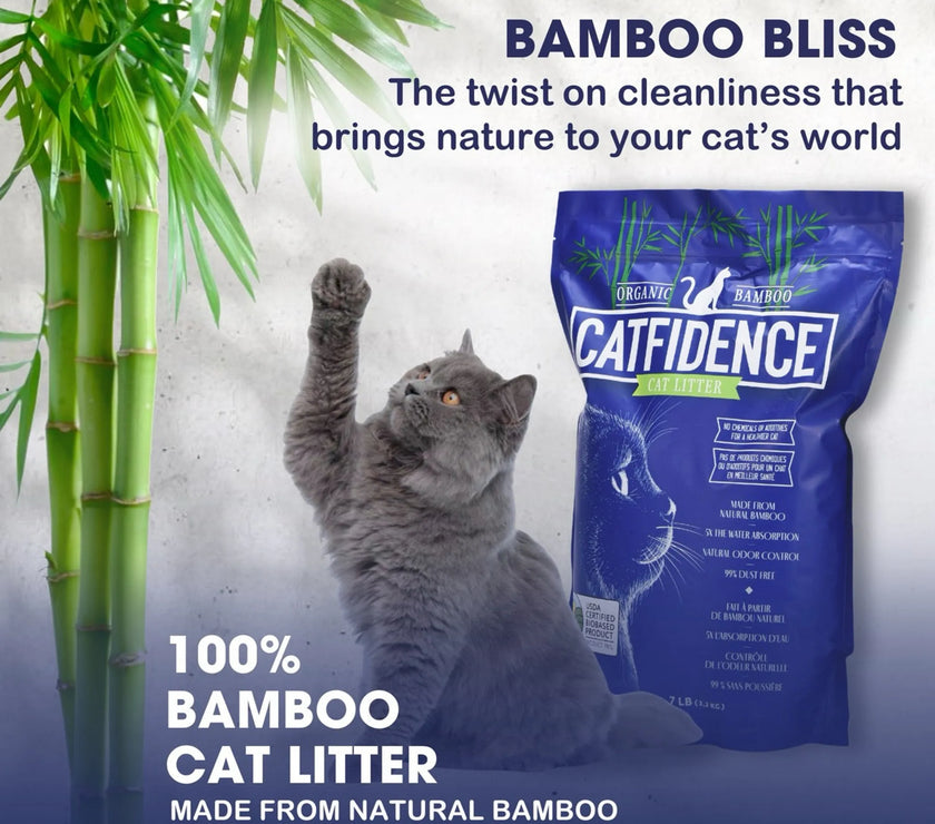 Catfidence Bamboo Cat Litter