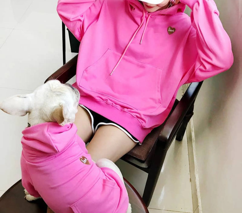 Matching Pet and Owner Clothing Set | Hoodie