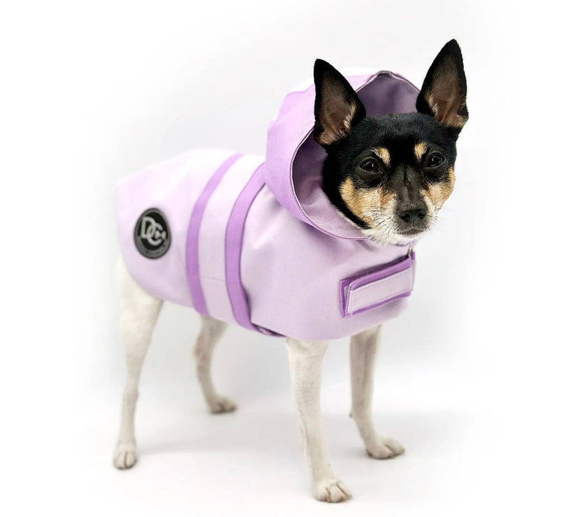 DCNY Sport Luxe Hooded Raincoat