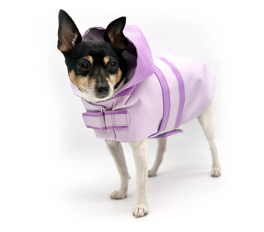 DCNY Sport Luxe Hooded Raincoat