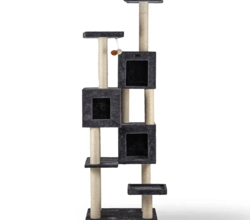 Griant Real Wood Cat Tower for Multiple Cats  A8104