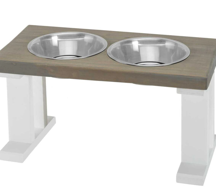 Farmhouse 2 Bowl Elevated Regular Feeder