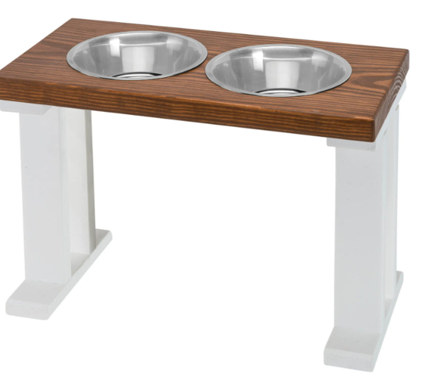 Farmhouse 2 Bowl Elevated Regular Feeder