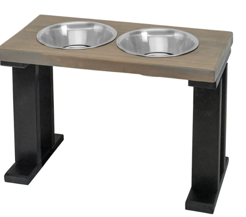 Farmhouse 2 Bowl Elevated Regular Feeder