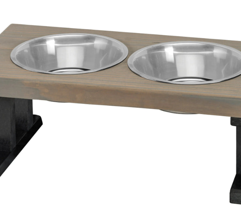 Farmhouse 2 Bowl Elevated Regular Feeder