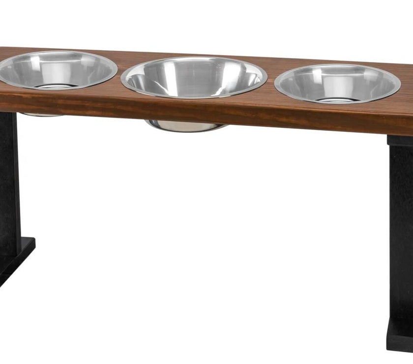 Farmhouse 3 Bowl Elevated Regular Feeder