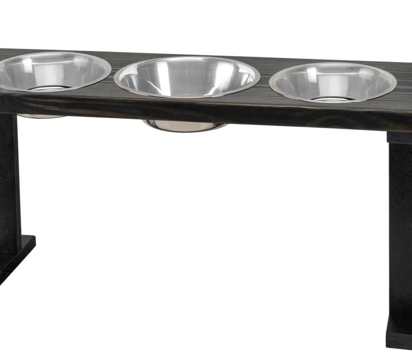 Farmhouse 3 Bowl Elevated Regular Feeder