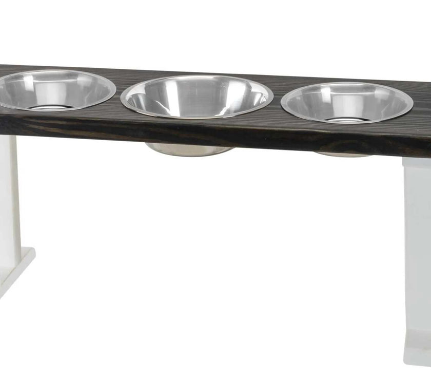 Farmhouse 3 Bowl Elevated Regular Feeder