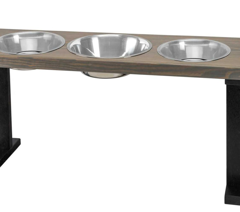 Farmhouse 3 Bowl Elevated Regular Feeder