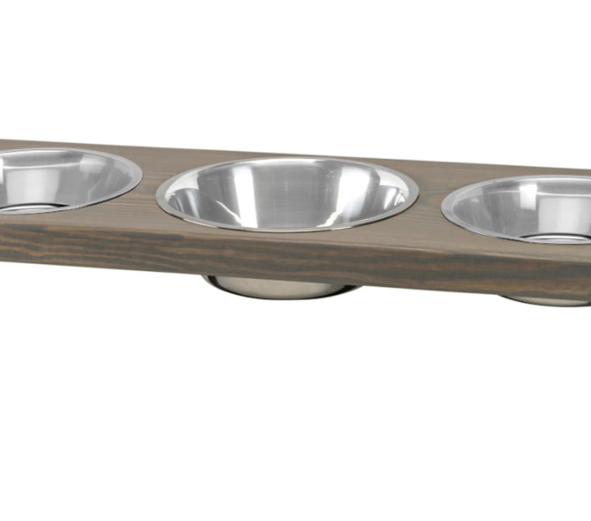 Farmhouse 3 Bowl Elevated Regular Feeder