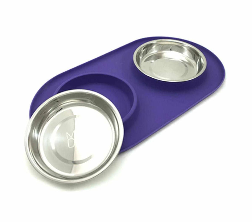 Messy Cats Double Silicone Feeder