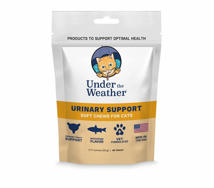 Under the Weather Cat Urinary Support Chews 60 ct.