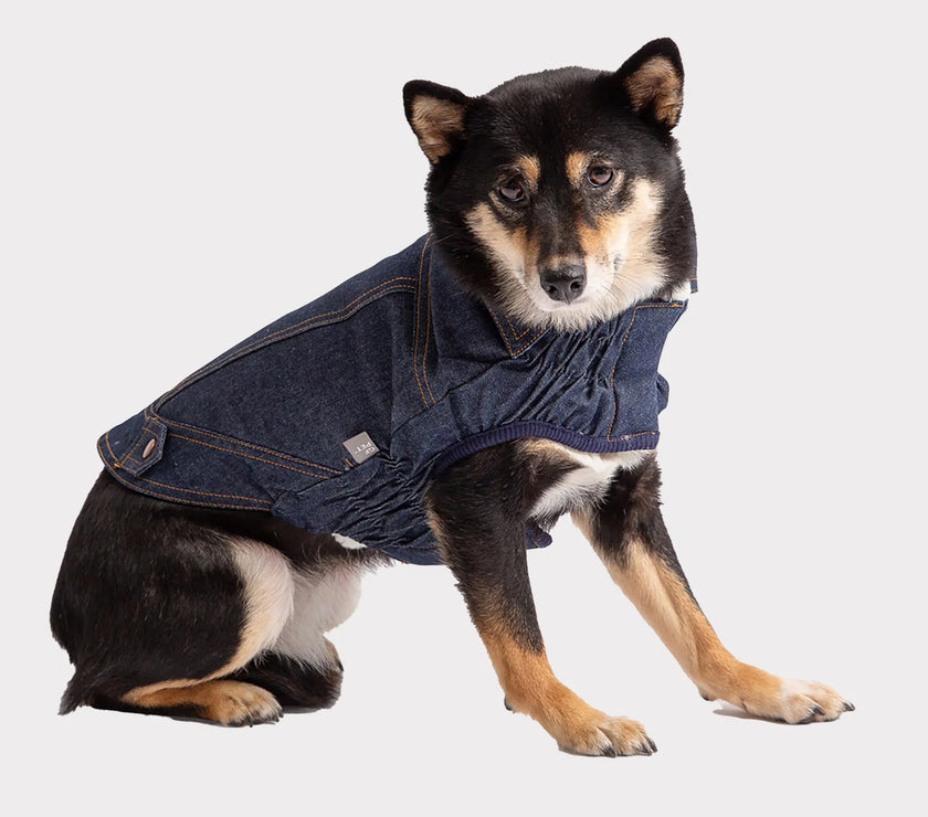 GF Pet Elasto-Fit Denim Dog Jacket