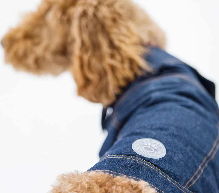 GF Pet Elasto-Fit Denim Dog Jacket