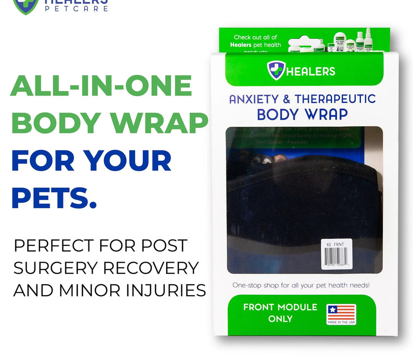 Healers Therapeutic & Anxiety Front Body Wrap
